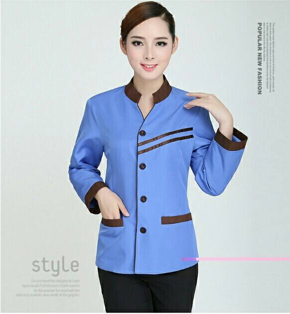 เสื้อแม่บ้าน พ่อบ้าน พนักงานทำความสะอาด