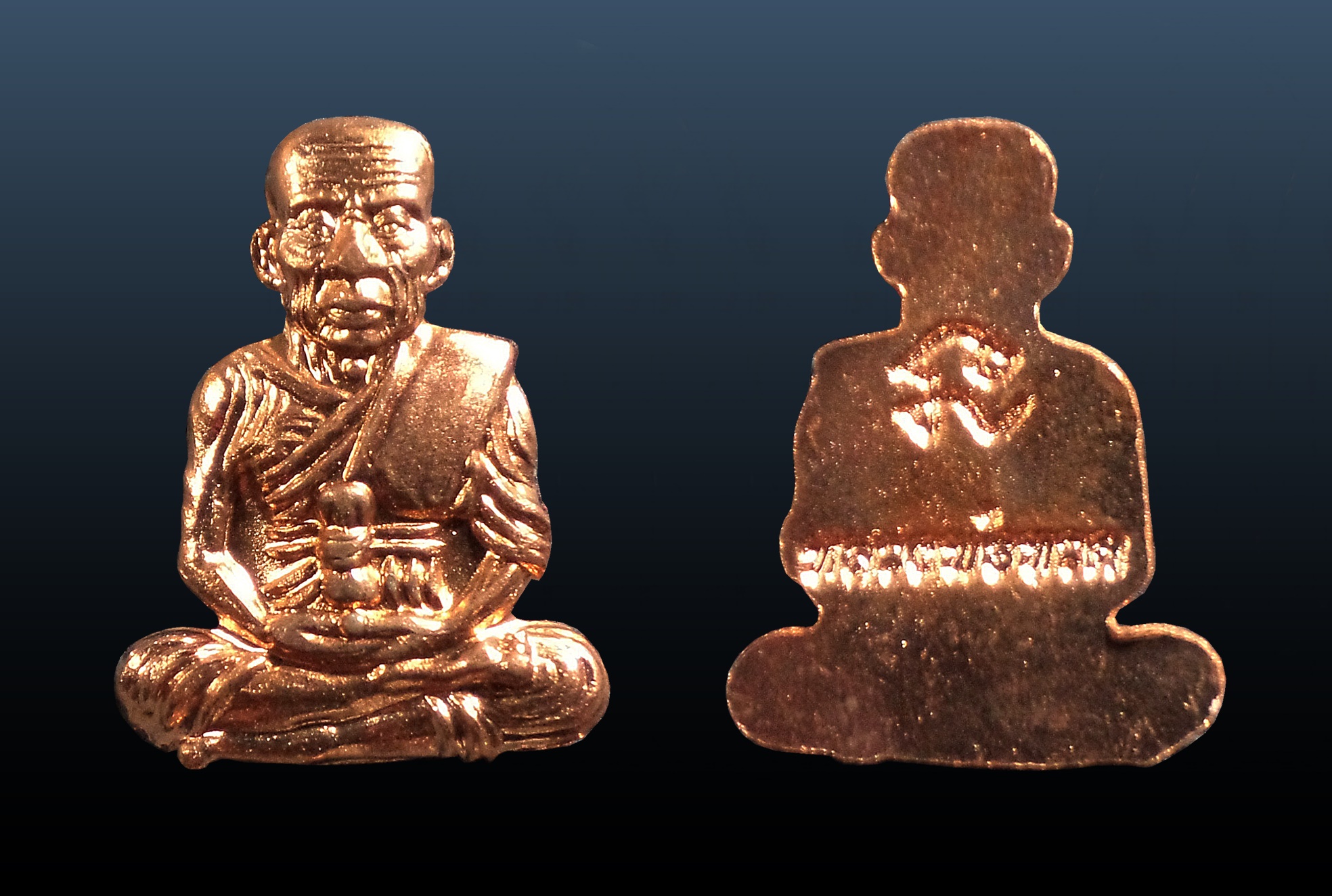 หลวงปู่ทวด หมื่นยันต์ รุ่นรวยหายห่วง 3องค์ ชุดพิเศษทอดกฐิน วัดช้างให้ ปัตตานี กล่องเดิม