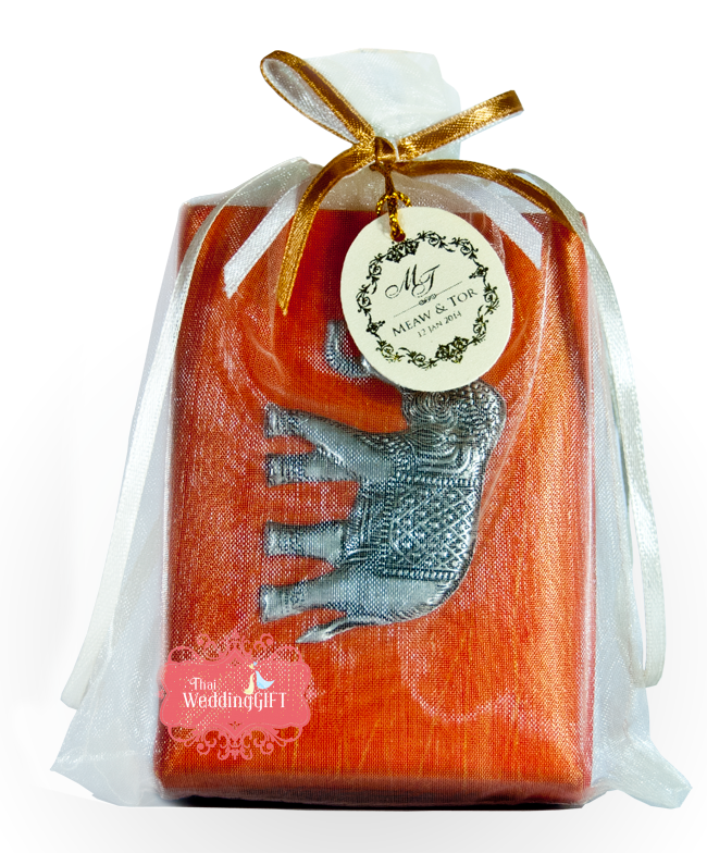 กล่องนามบัตรผ้าไหม