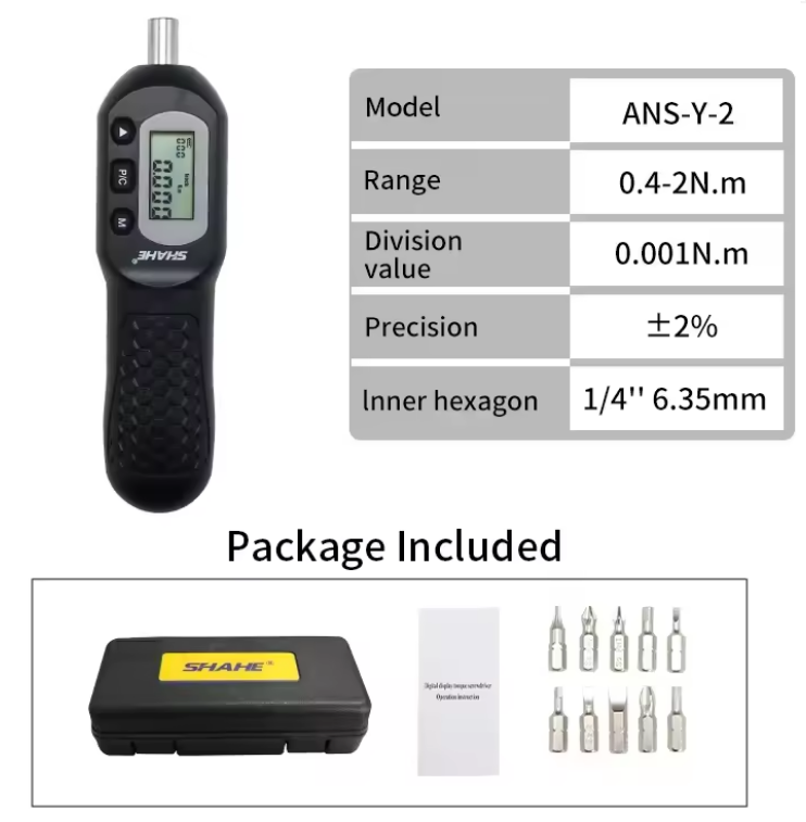 Digital Torque Screwdriver ANS-Y Series