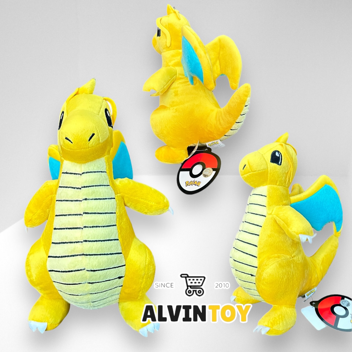 ตุ๊กตา Dragonite - ไคริว 10 นิ้ว