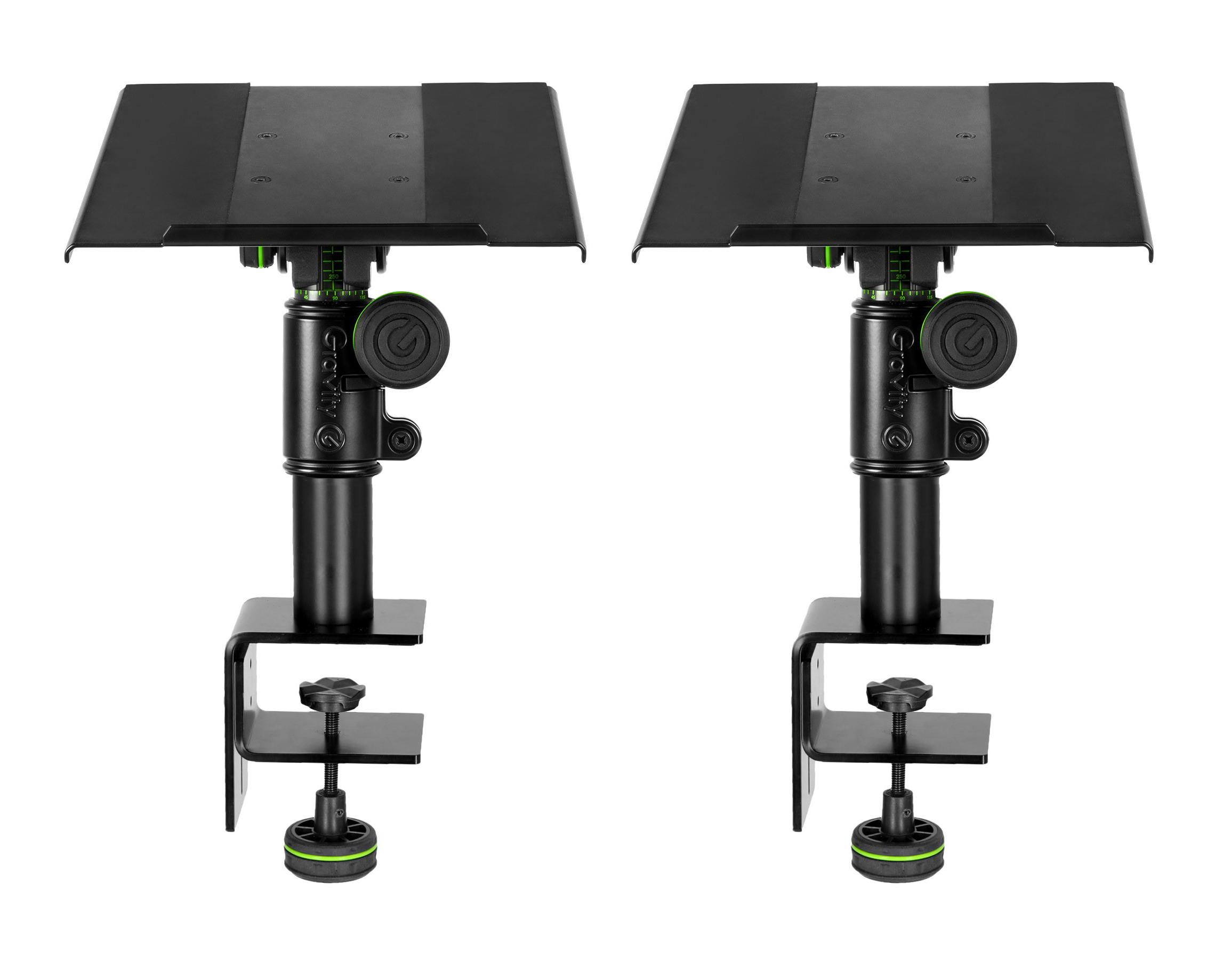 Gravity SP 3102 TM (Pair / คู่) *ของแท้* Flexible Studio Monitor Stand with Table Clamp ที่วางลำโพงแบบหนีบขอบโต๊ะ