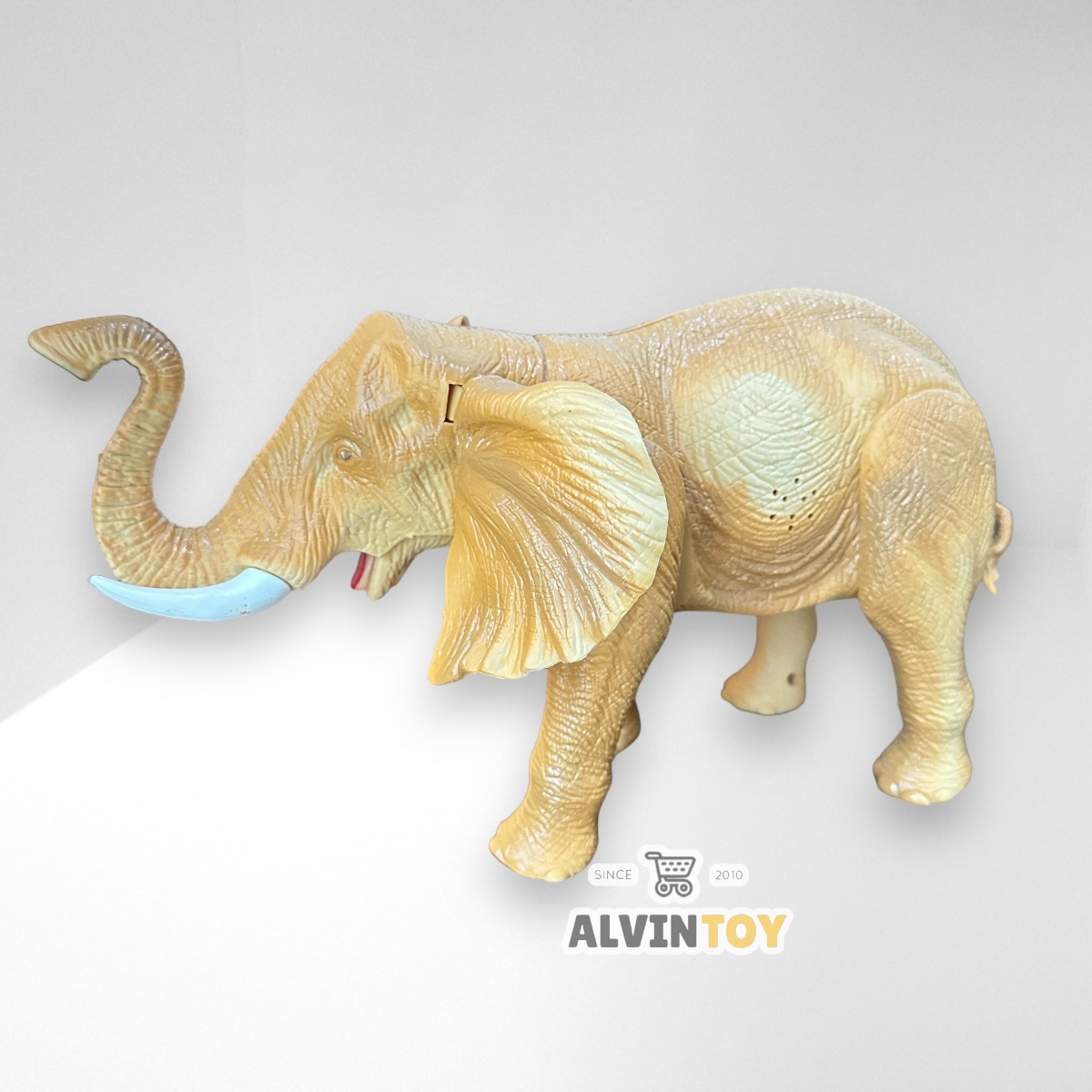 Elephant โมเดลช้าง ของเล่นช้าง เดินได้ มีเสียง มีไฟ