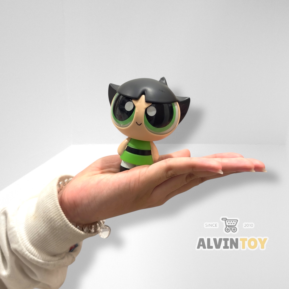 โมเดล Powerpuff Girls - พาวเวอร์พัฟฟ์เกิลส์ ชุด 3 ตัว ขนาดความสูง 9-12 ซม.