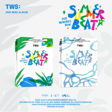 ( Pre-Order ) TWS 2nd Mini Album SUMMER BEAT ( random ver ) * ไม่มี Poster * วางจำหน่าย 24 / 6 / 2024