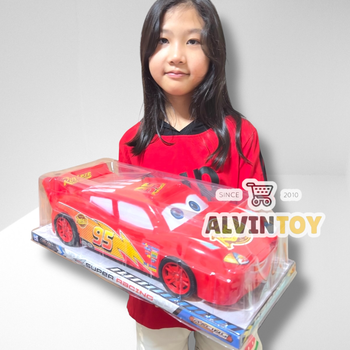 รถของเล่น Lightning McQueen - ไลท์นิ่ง แม็คควีน คันใหญ่ สุดคุ้ม