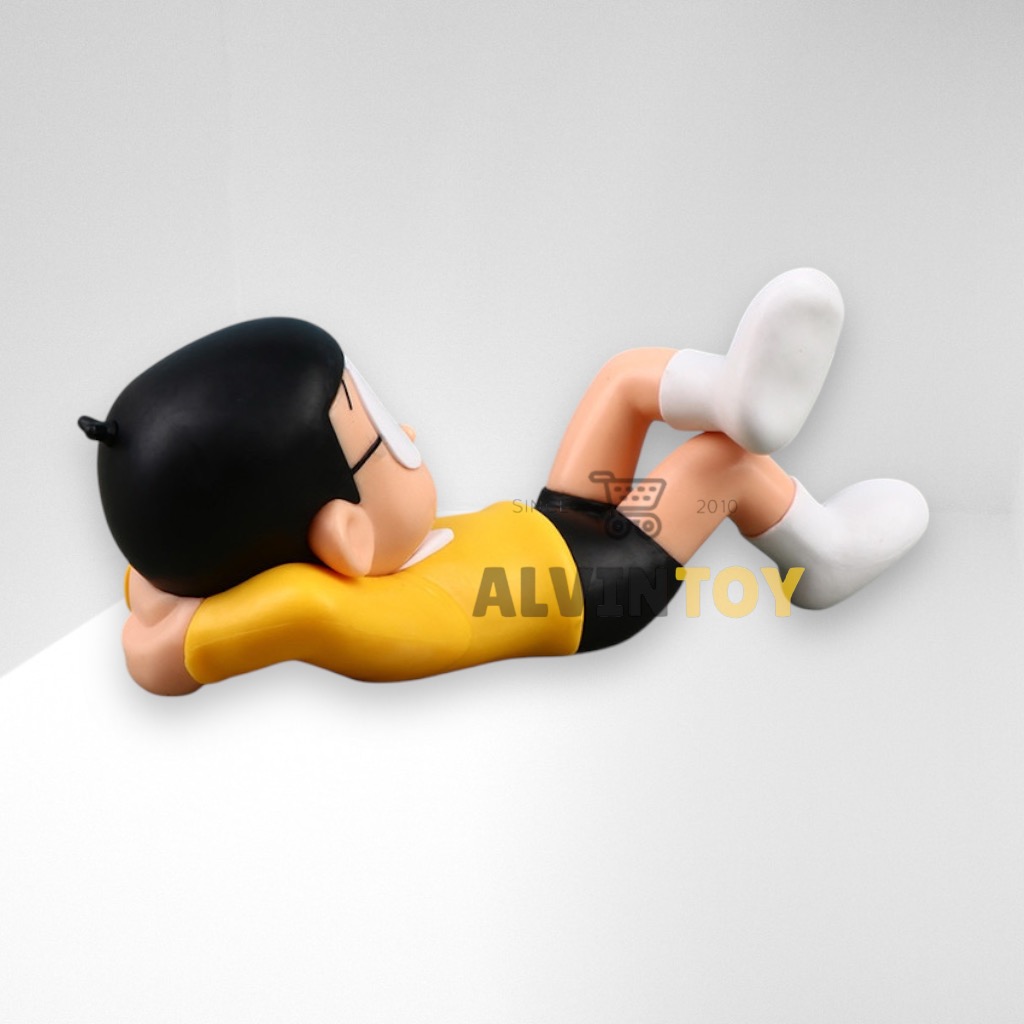Figure Nobita Sleeping - โนบิตะนอนชุดเหลือง ห้อยขา