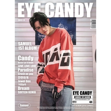 ( Pre-Order ) SAMUEL 1st Collection Eye Candy + Poster วางจำหน่าย 17 / 11 / 2017