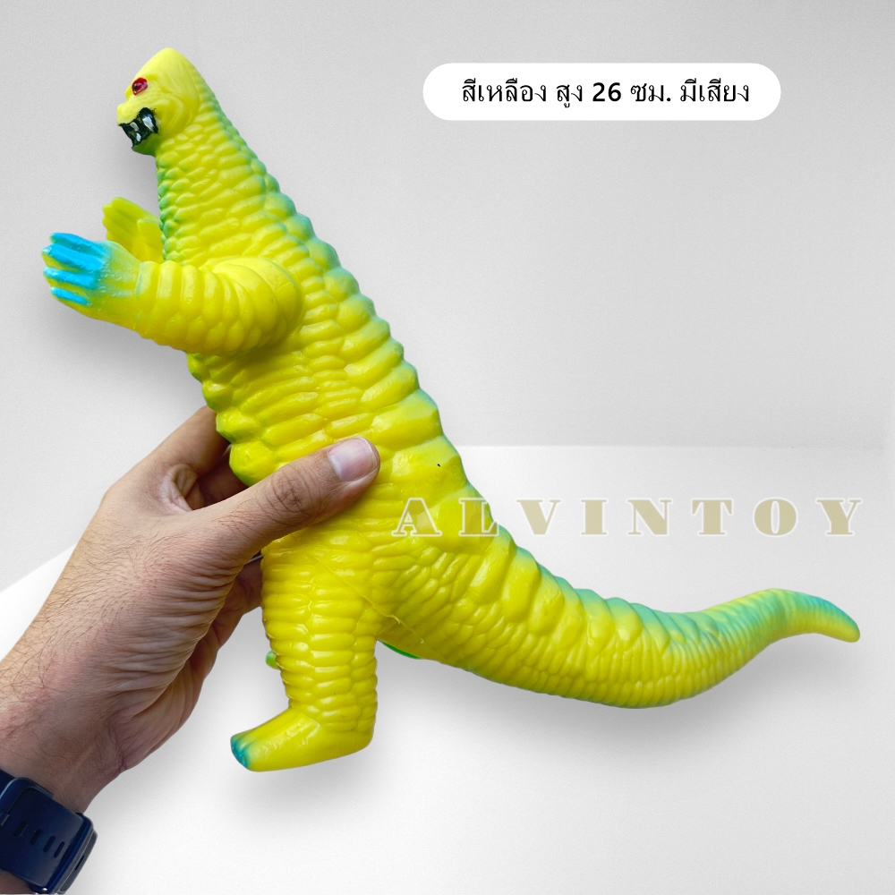 โมเดลก็อตซิลล่า Godzilla - ก็อตซิลล่า โมเดล สัตว์ประหลาด ผลิตจากวัสดุซอฟไวนิลแบบนิ่ม