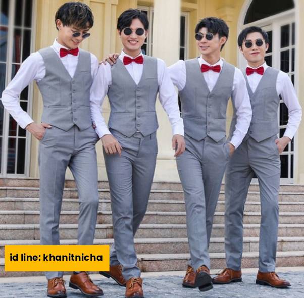 ชุดพนักงานจัดเลี้ยง ไนท์คลับ บาร์ ร้านอาหาร