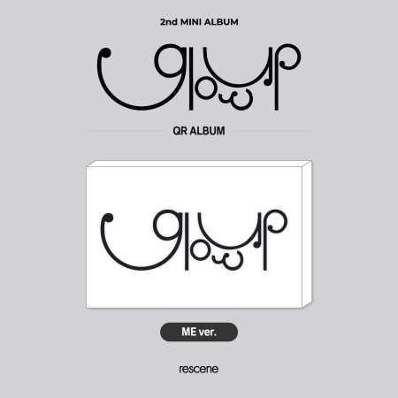 ( Pre-Order ) RESCENE 2nd Mini Album Glow Up ( QR ver ) Me ver * ไม่มี Poster พับในกล่อง * วางจำหน่าย 6 / 2 / 2025