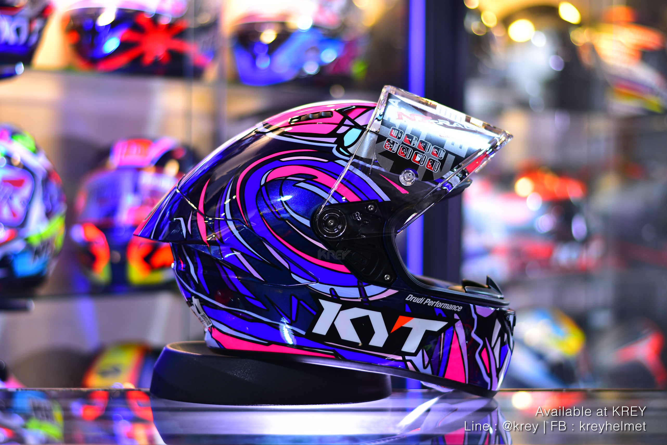 KYT model NZ Race Bastianini Replica