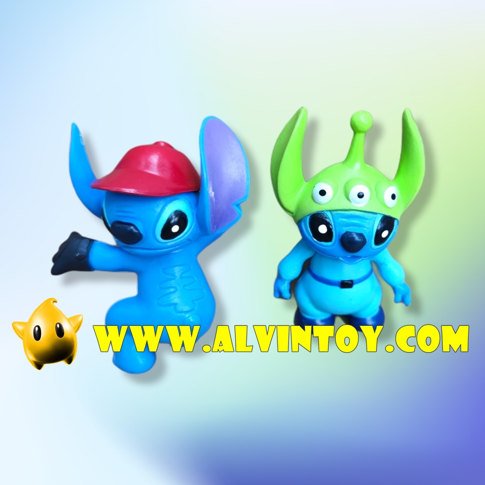 โมเดล Stitch - สติทช์ 8 ตัว