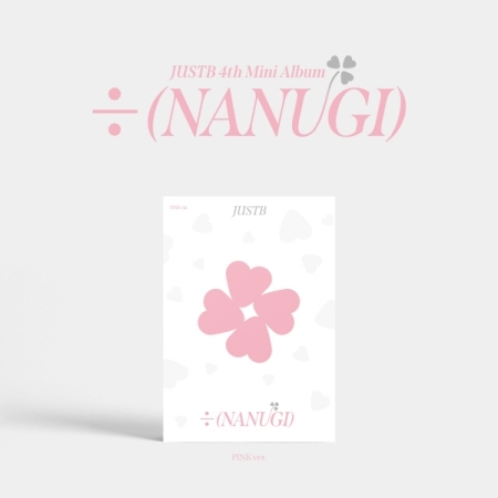 ( Pre-Order ) JUST B 4th Mini Album [÷ (NANUGI)] ( Pink ver ) + Poster วางจำหน่าย 11 / 10 / 2023