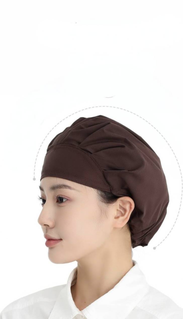 หมวกโรงงาน หมวกจัดเลี้ยง หมวกเชฟ หมวกป้องกันควันน้ำมัน หมวกป้องกันฝุ่น หมวกป้องกันควันน้ำมัน หมวกทำงานครัว