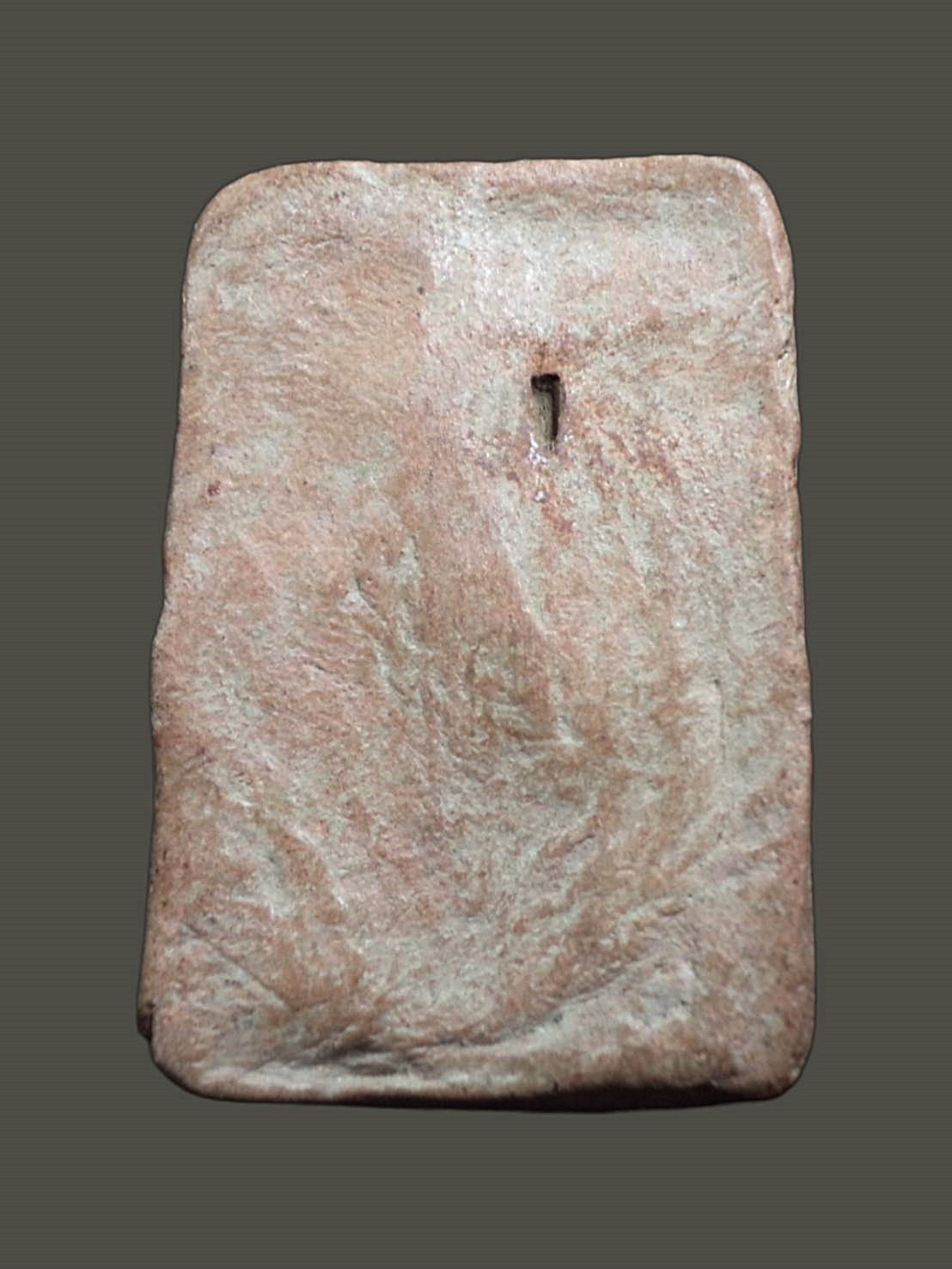 พระสมเด็จ พิมพ์ปรกโพธิ์ฐานแซม ไม่ทราบเกจิ เนื้อดิน