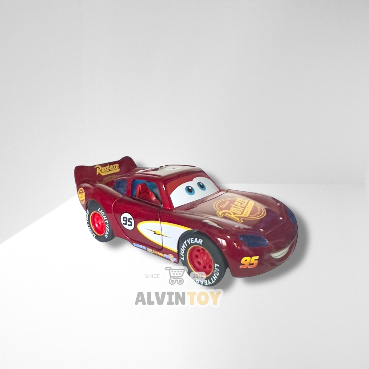 รถเหล็ก Lightning Mcqueen - ไลท์นิ่ง แม็คควีน ไซด์ใหญ่