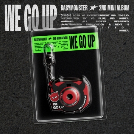 ( Pre-Order ) BABYMONSTER 2nd Mini Album [ WE GO UP ] Mini Beam Keyring ver * ไม่มี Poster พับ * วางจำหน่าย 10 / 10 / 202