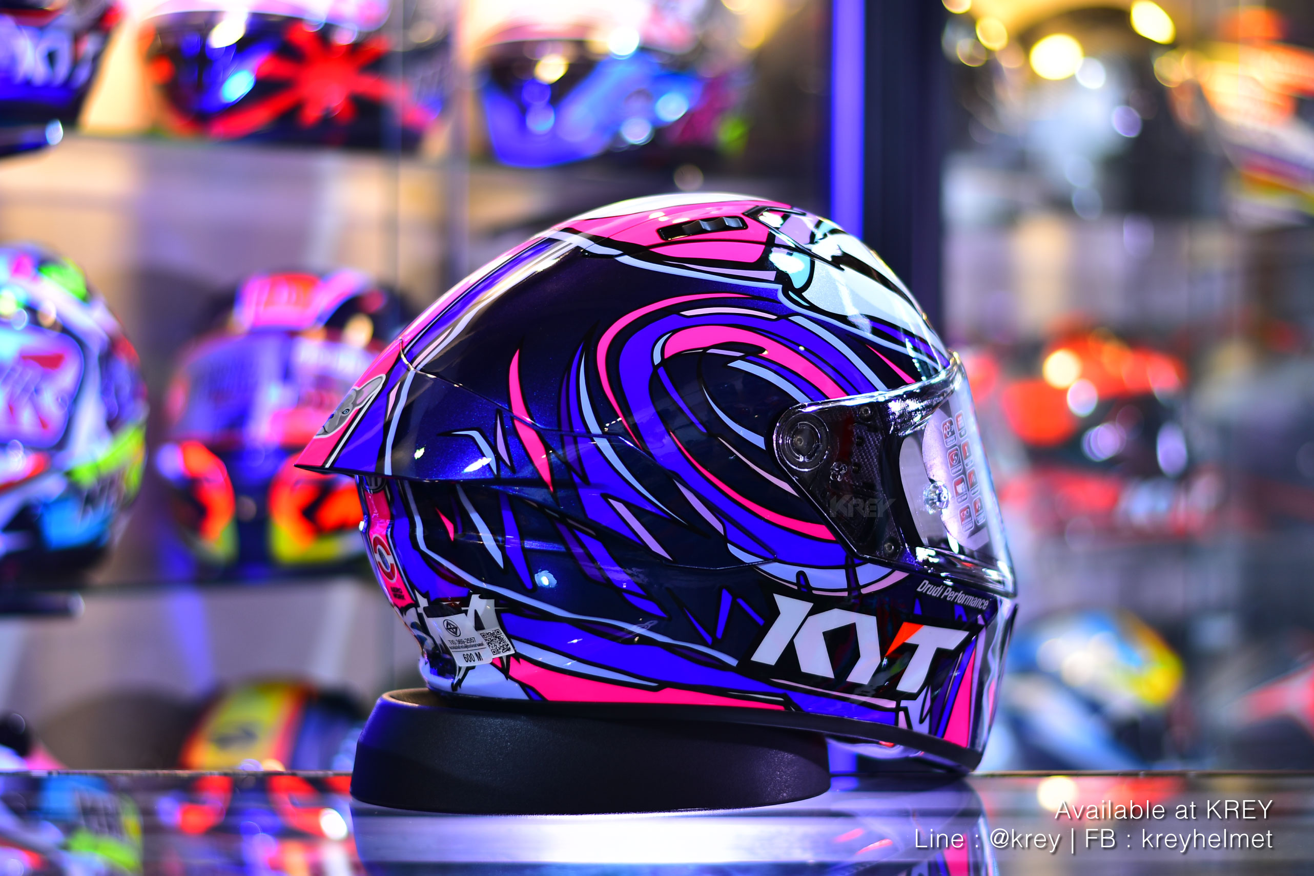 KYT model NZ Race Bastianini Replica