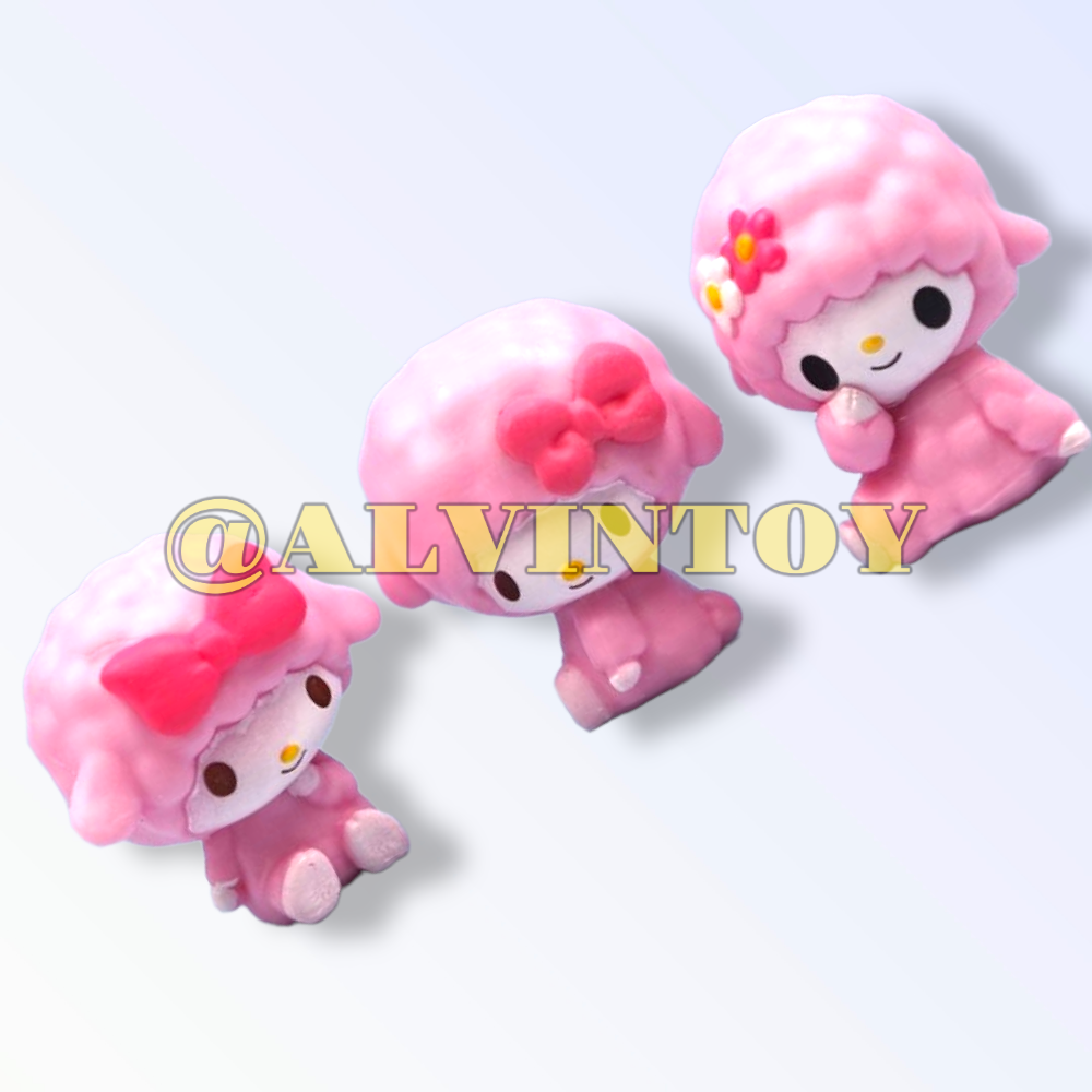 โมเดล มายเมโลดี้ เซ็ต 6 ตัว ขนาดความสูง 3-3.5 ซม. งานสวย