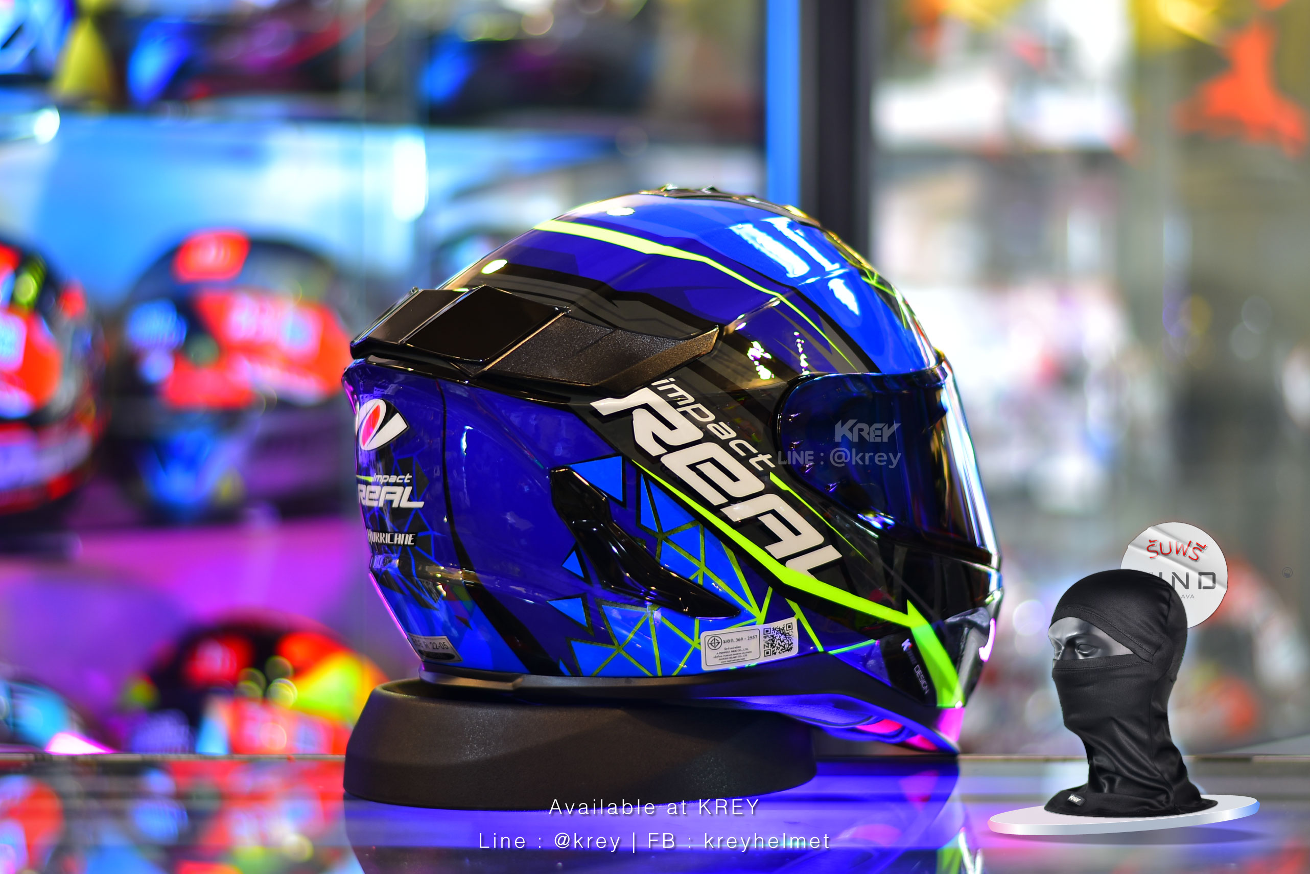 Real model Hurricane Impact Blue