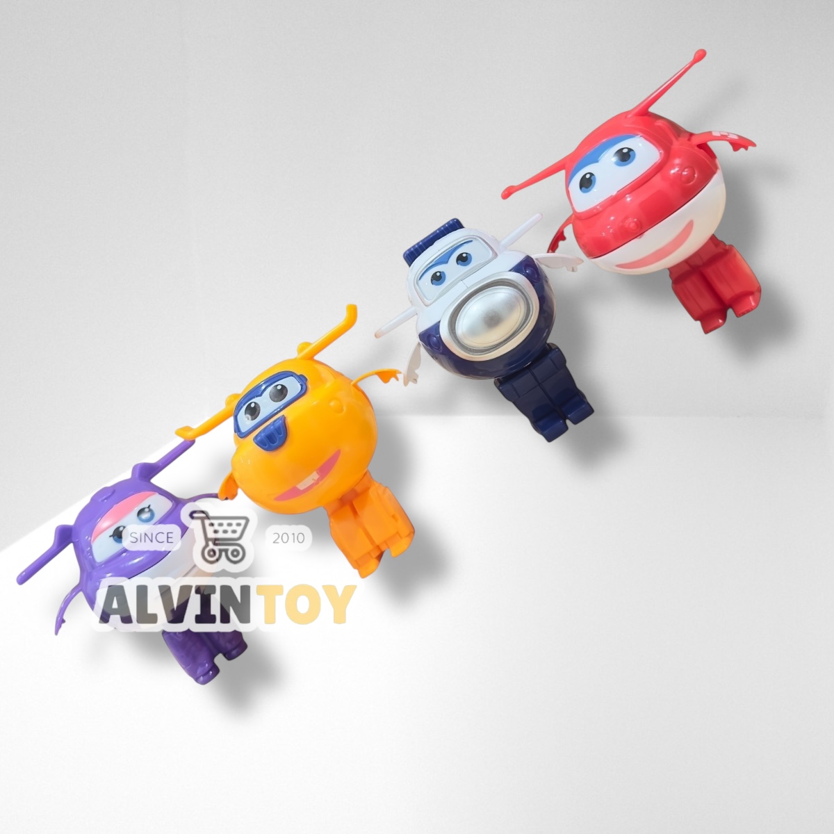 หุ่นยนต์ Super Wings - ซุปเปอร์วิง ชุด 8 ตัว