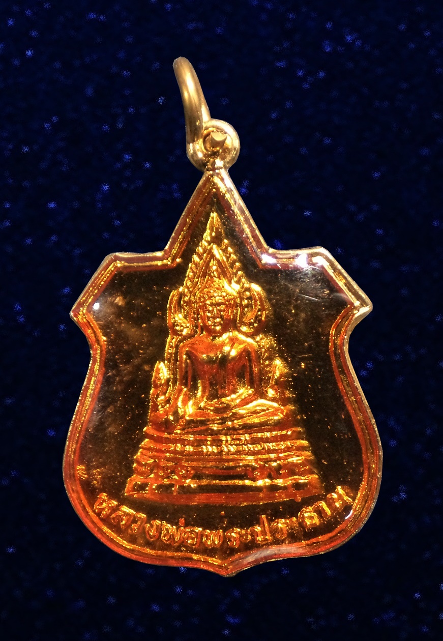 เหรียญลงยารุ่น 1 หลวงพ่อพระประธาน วัดสีกุก ต.น้ำเต้า อ.บางบาล จ.อยุธยา