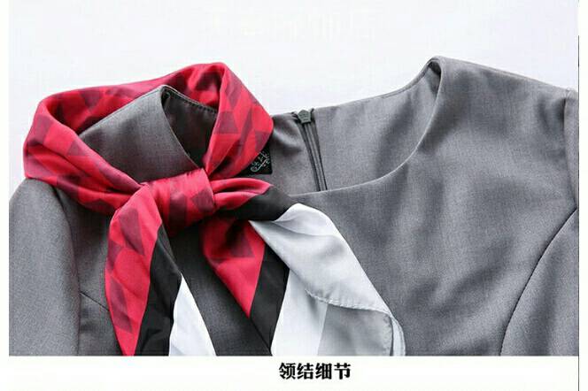 ชุดพนักงานต้อนรับ ชุดพนักงานขายเครื่องสำอาง พนักงานออฟฟิศ