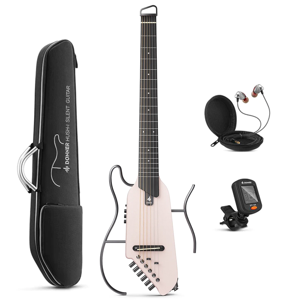 Donner HUSH l *ของแท้รับประกัน 1ปี* กีตาร์โปร่งไฟฟ้า Silent Guitar