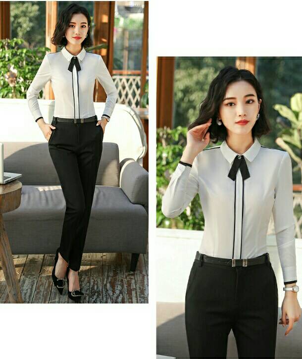 ชุดสูท ชุดพนักงานออฟฟิศ ชุดพนักงานต้อนรับ