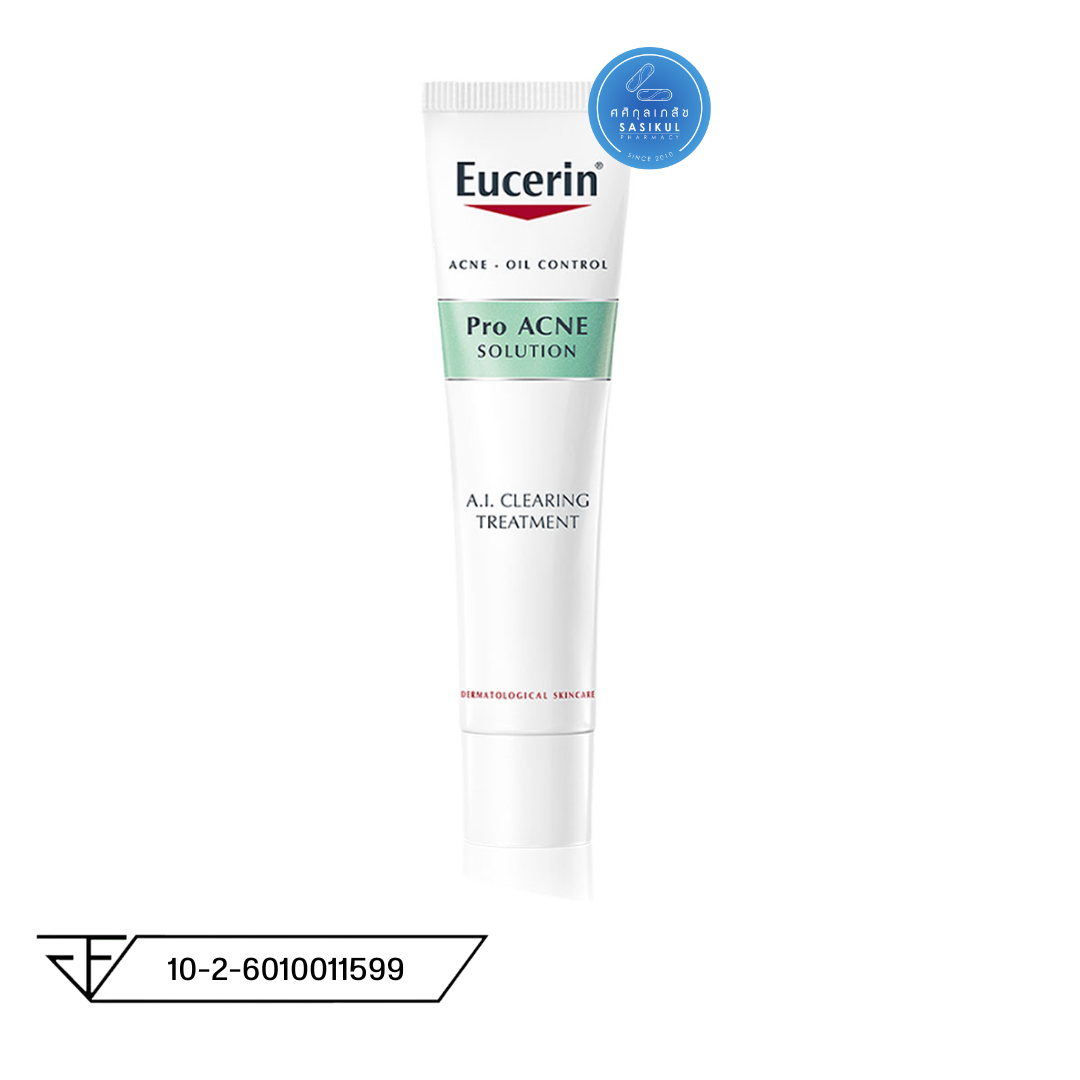 Eucerin Pro Acne Solution A.I. Clearing Treatment 40ml. ทรีทเม้นท์ดูแลปัญหาสิว ยูเซอริน