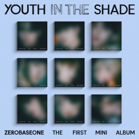 ( Pre-Order ) ZEROBASEONE 1st Mini Album YOUTH IN THE SHADE ( Digipack ver ) Set 9 ver * ไม่มี Poster พับภายในกล่อง * วางจำหน่าย 11 / 7 / 2023