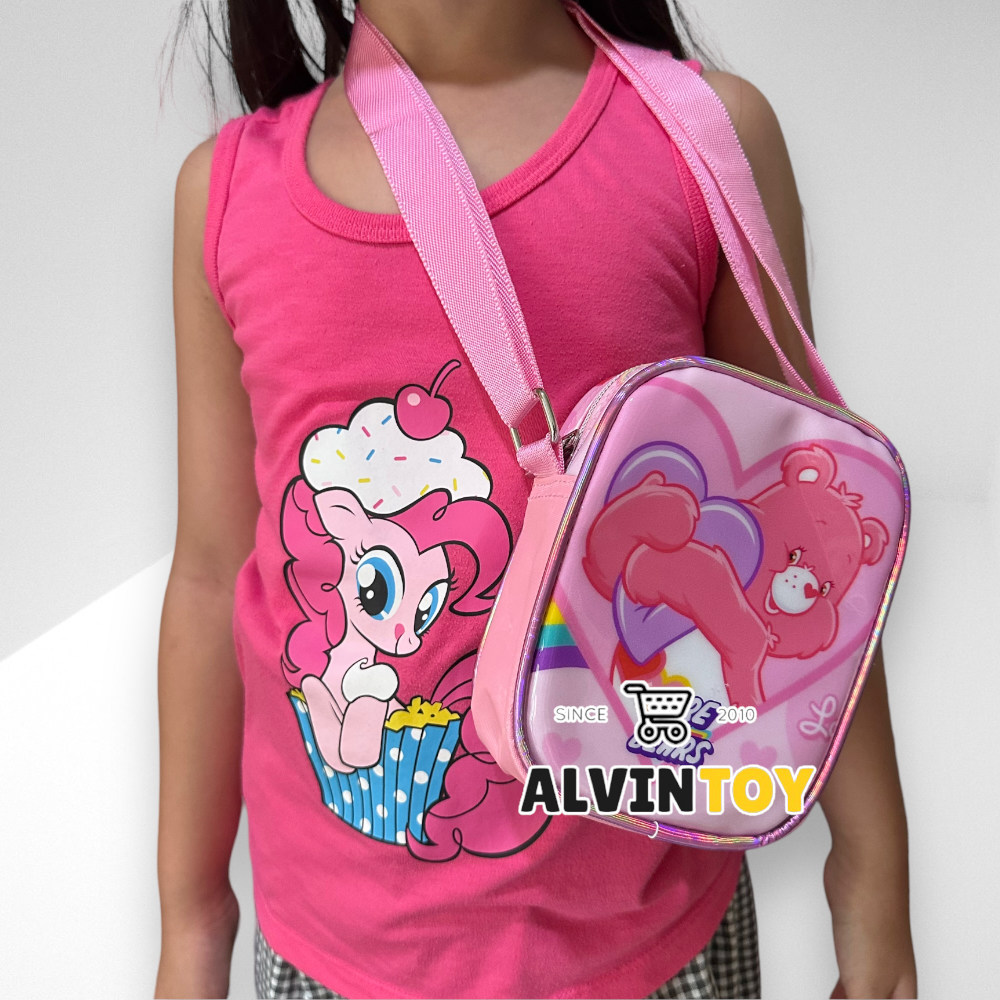 กระเป๋าสะพายข้าง CARE BEARS - แคร์แบร์