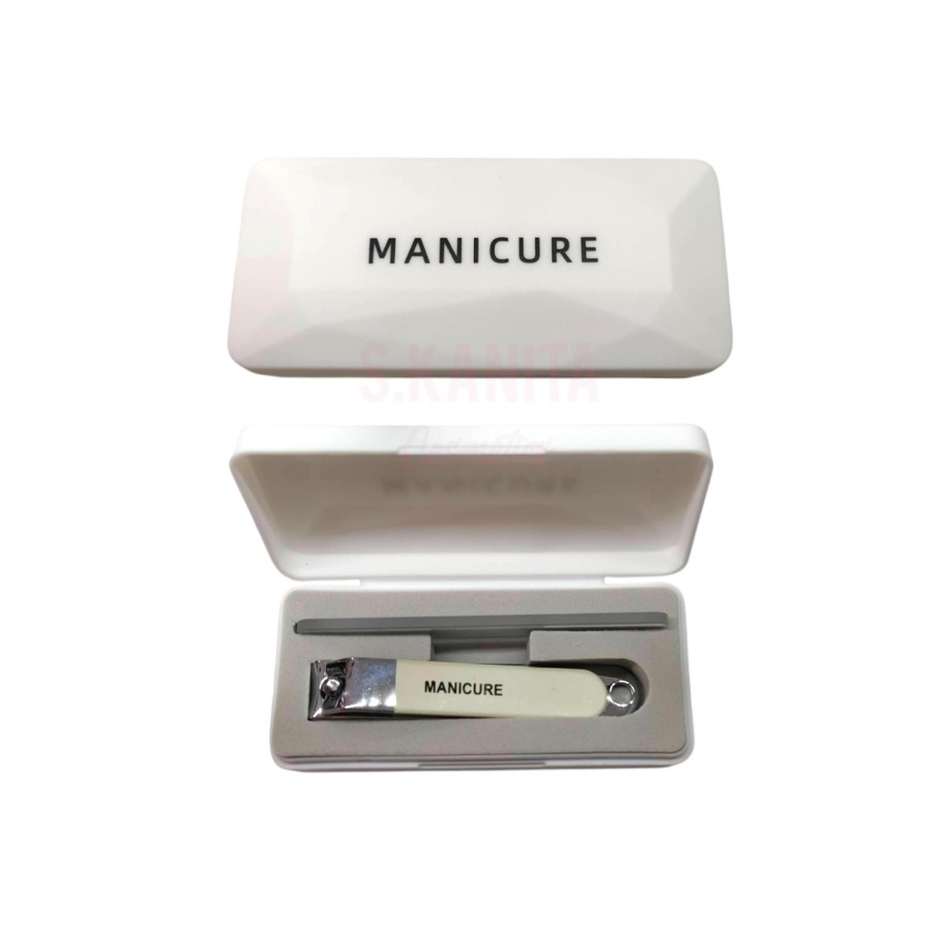 Manicure ชุดกรรไกรตัดเล็บ (1ชิ้น) nail clipper set (1 piece)