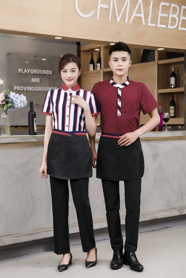 เสื้อพนักงานเสริฟ เสื้อพนักงานต้อนรับ เสื้อพนักงานร้านอาหาร