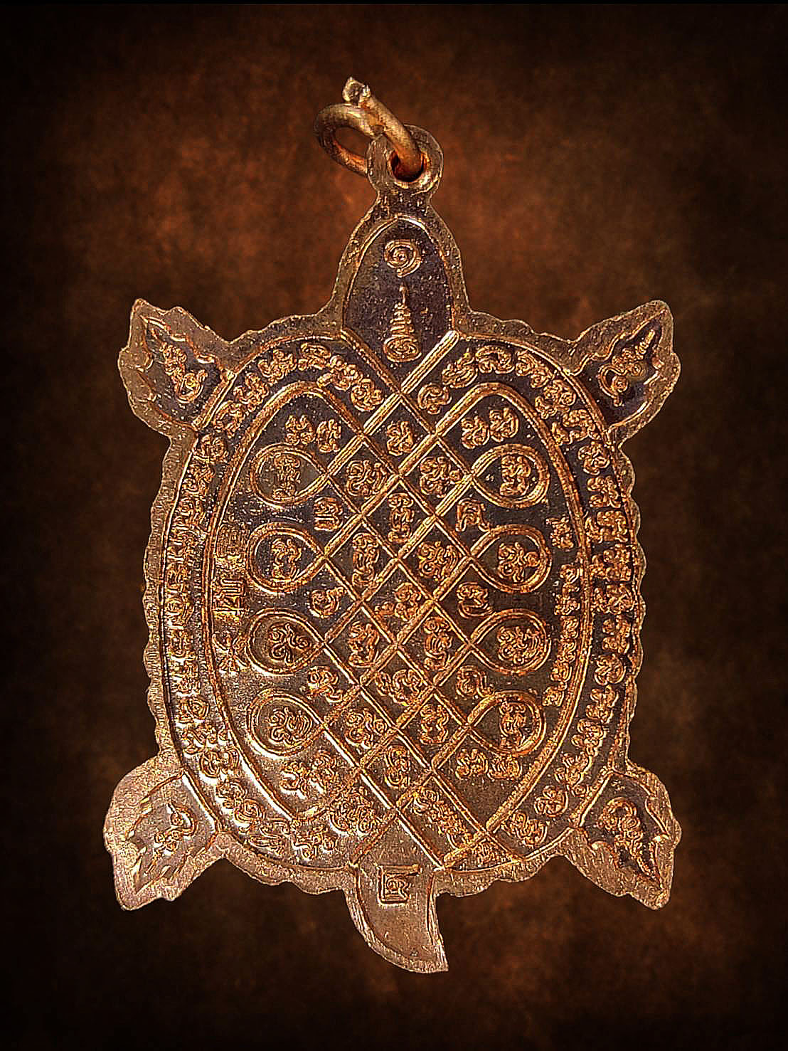 เหรียญพญาเต่าเรือน หลวงปู่หลิว รุ่นเฟื่องฟู วัดไร่แตงทอง เนื้อทองแดงผิวไฟ ปี2559 น.ฐ. (พิมพ์ใหญ่)