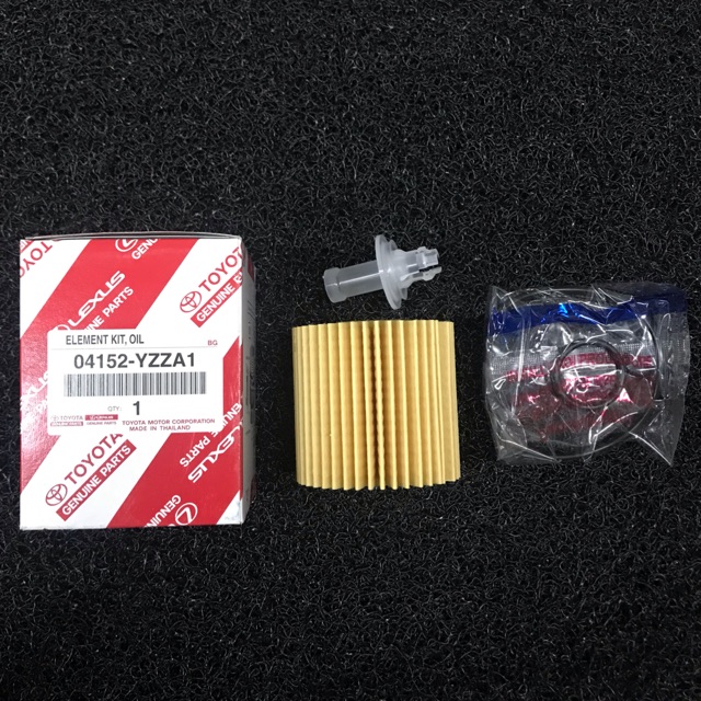 (แท้ศูนย์) กรองเครื่อง ไส้ กรอง น้ำมันเครื่อง ไส้กรองน้ำมันเครื่อง TOYOTA CAMRY ACV50 AHV40 HYBRID ASV50 (04152YZZA1 / 04152-YZZA1)
