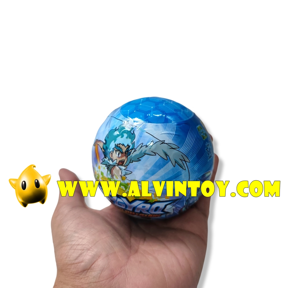 ไข่สุ่ม BEYBLADE เบย์เบลด ชนกระจาย แพ็ค 3 ลูก