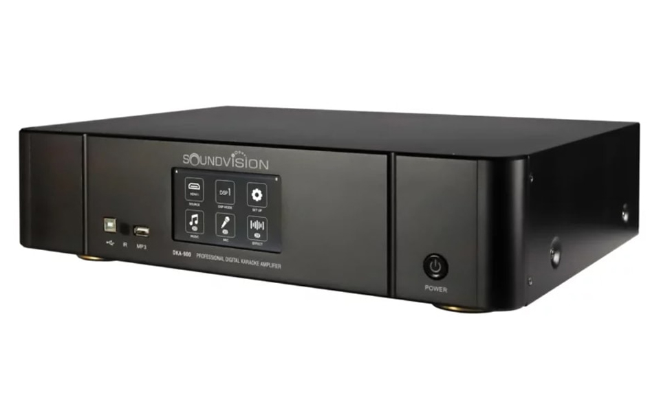 SOUNDVISION DKA-900 *ของแท้รับประกัน 1ปี* Karaoke Amplifier, แอมป์คาราโอเกะ บลูทูธ, 2×450W, Built-in DSP, รองรับ 4K HDMI ARC