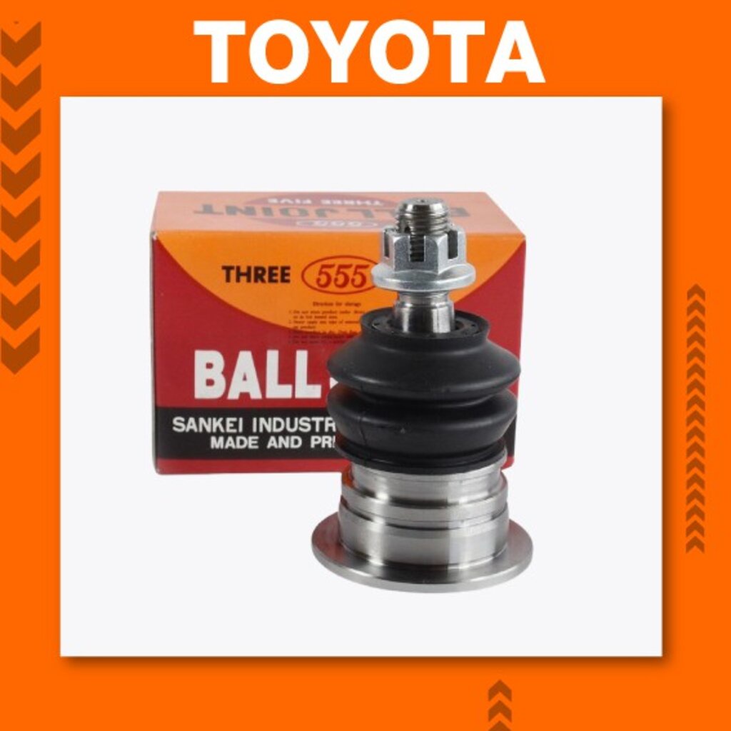 (ประกัน 1 เดือน)ลูกหมากปีกนกบน TOYOTA VIGO 2WD/4WD Innova โตโยต้า วีโก้ อินโนว่า 555 (JAPAN) (SB 3881 / SB-3881)