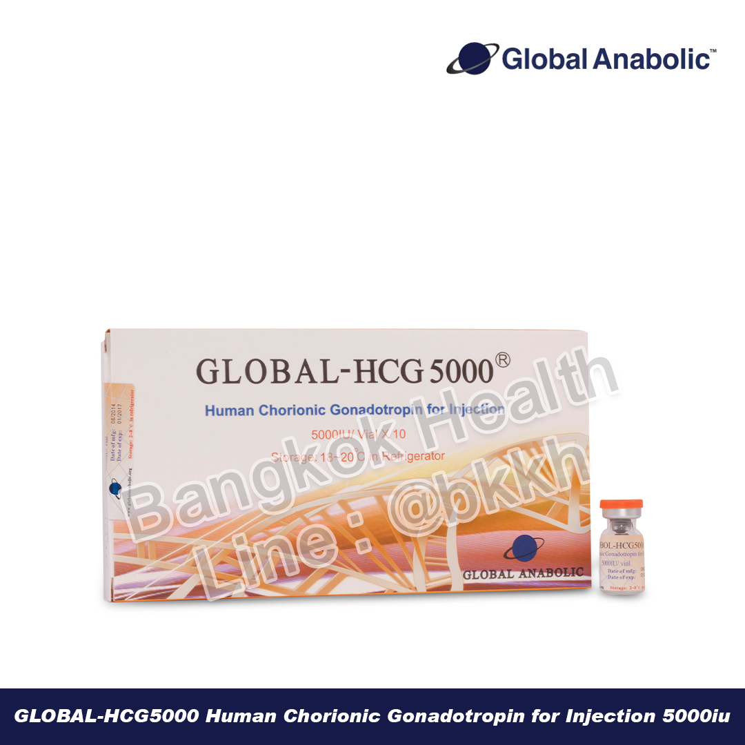 GLOBAL-HCG5000 Human Chorionic Gonadotropin for Injection 5000iu (Pre-Order)