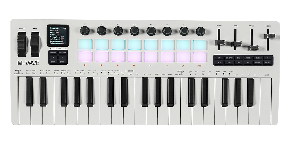 M-VAVE SMK-37 PRO *ของแท้รับประกัน 1ปี* 37 Key Midi Keyboard, มิดิคีย์บอร์ดคอนโทรลเลอร์