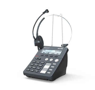 ATCOM IP Phone for Call Center รองรับ 1 SIP Account 2 Port LAN 10/100 + VT5000 Mono-RJ9 Headset