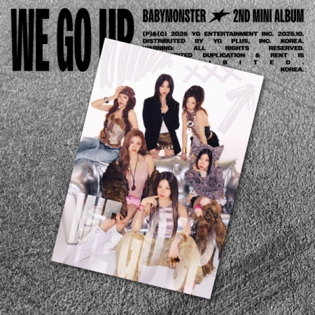 ( Pre-Order ) BABYMONSTER 2nd Mini Album [ WE GO UP ] ( Postcard ver ) * ไม่มี Poster พับในกล่อง * วางจำหน่าย 10 / 10 / 2025