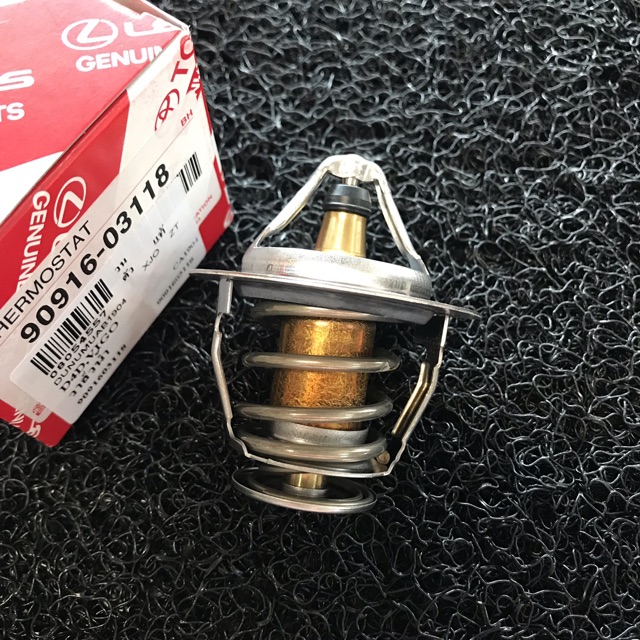 (แท้ศูนย์) (ประกัน 1 เดือน) วาล์วน้ำ TOYOTA VIGO ดีเซล 1KD,2KD TIGER D4D รถตู้หัวปี๊บ KDH222 ดีเซลโตโยต้า 82 องศา 90916-03118