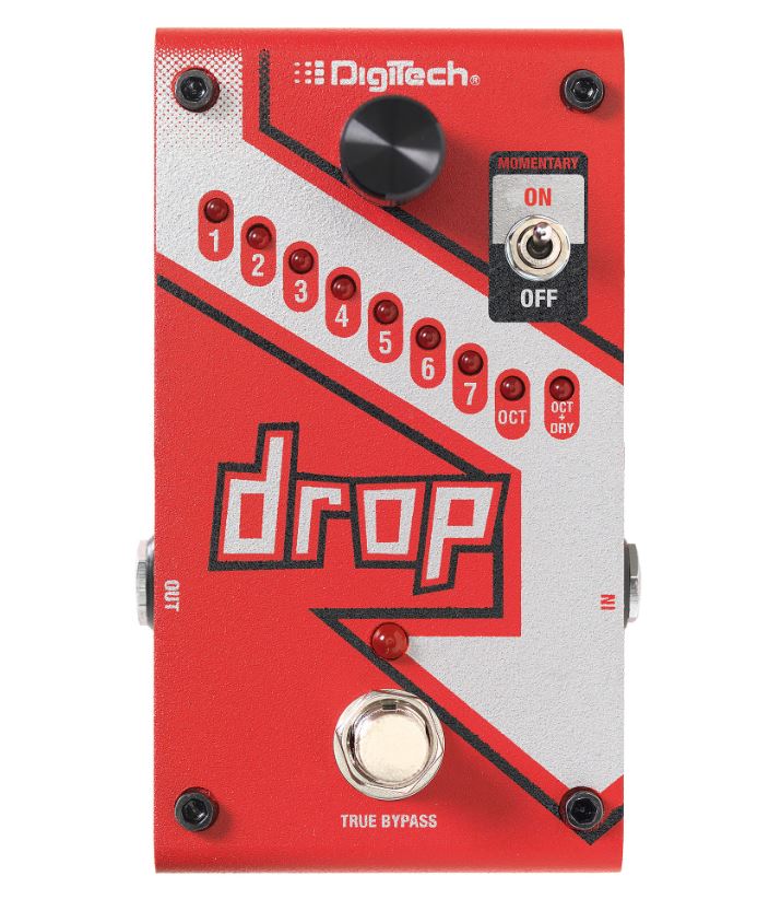 DigiTech Drop *ของแท้รับประกัน 1ปี* Drop Tune Guitar Effect, Pitch shifter, เอฟเฟคกีต้าร์, ดรอปเสียง