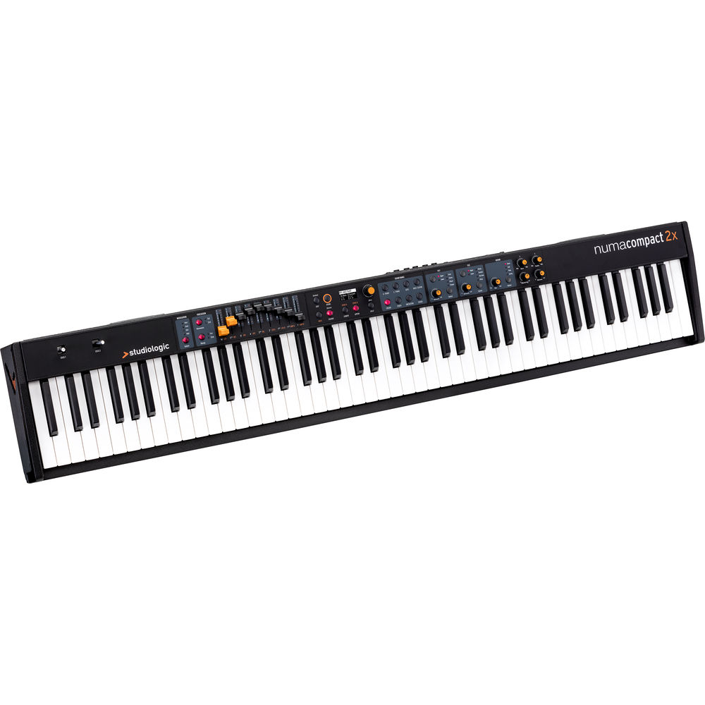 StudioLogic Numa Compact 2x *ของแท้ประกัน 1ปี* เปียโนไฟฟ้า 88-Note Portable Digital Piano, Built-In Speakers