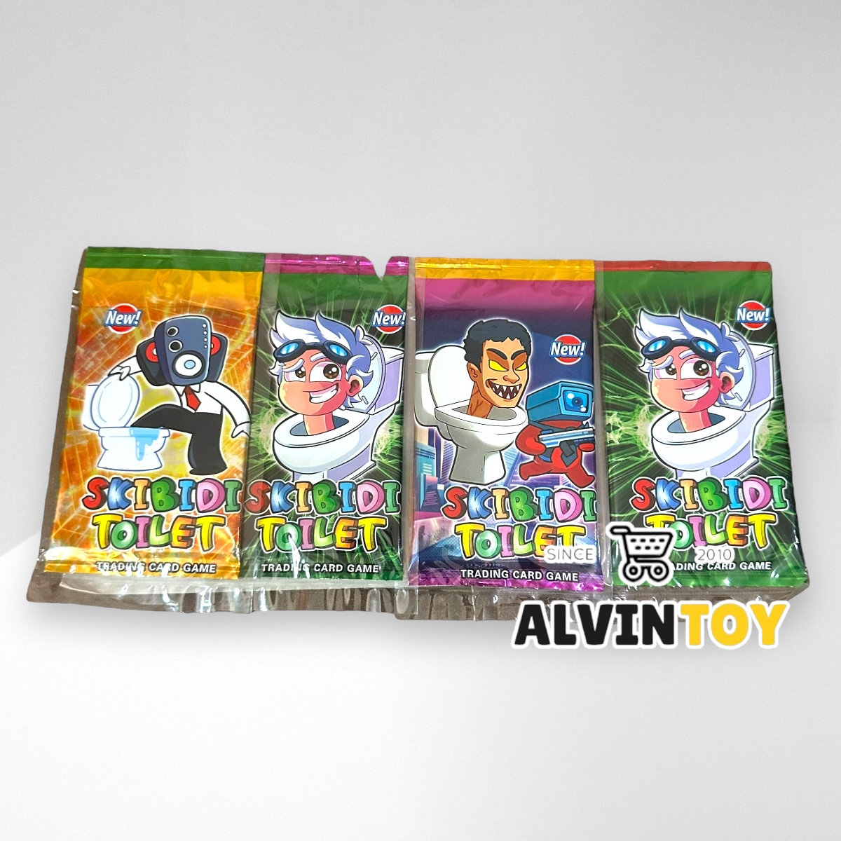 ของเล่น การ์ด Skibidi Toilet ชุดการ์ด ชุด 12 ซอง สกิบิดี้ ทอยเล็ต สินค้าตรงปก สินค้าส่งเร็วจากกทม.