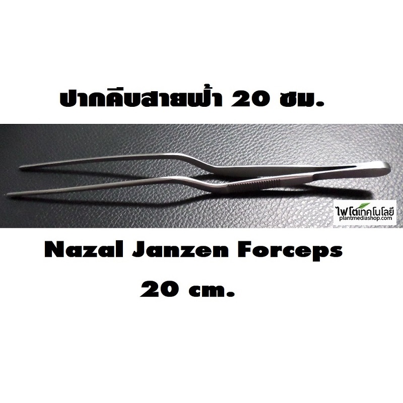 Nazal Janzen Forceps ปากคีบสายฟ้า ทำจากสแตนเลส ยี่ห้อ Golrah ความยาว 20 ซม.