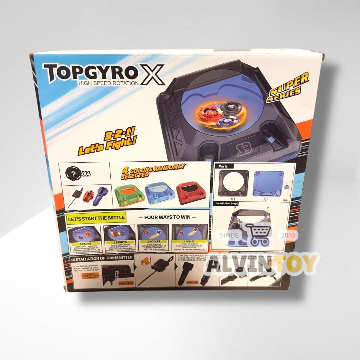 สนาม BEYBLADE เบย์เบลด Thunder GyroX
